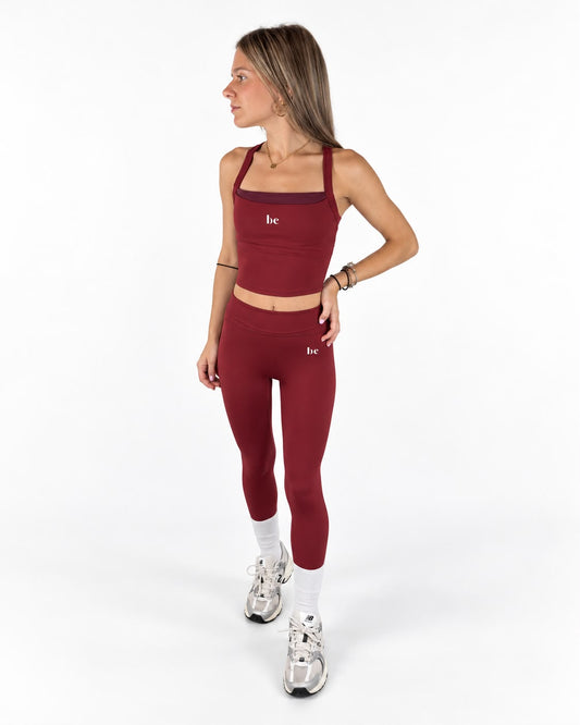 Legging Ocaso Rojo